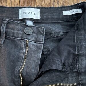 Frame Black Denim Jeans